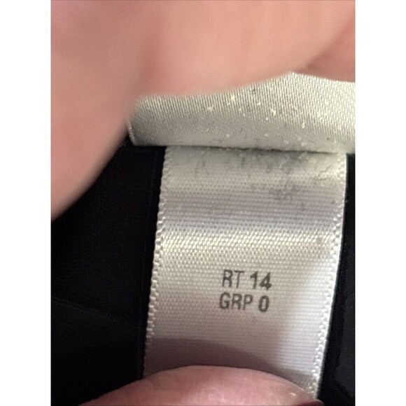 St John Caviar Black Trouser Career Wear Formal Pants Slacks Women's Size 12 - Picture 14 of 14